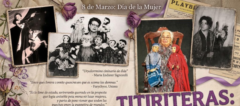 titiriteras - pioneras del teatro de títeres